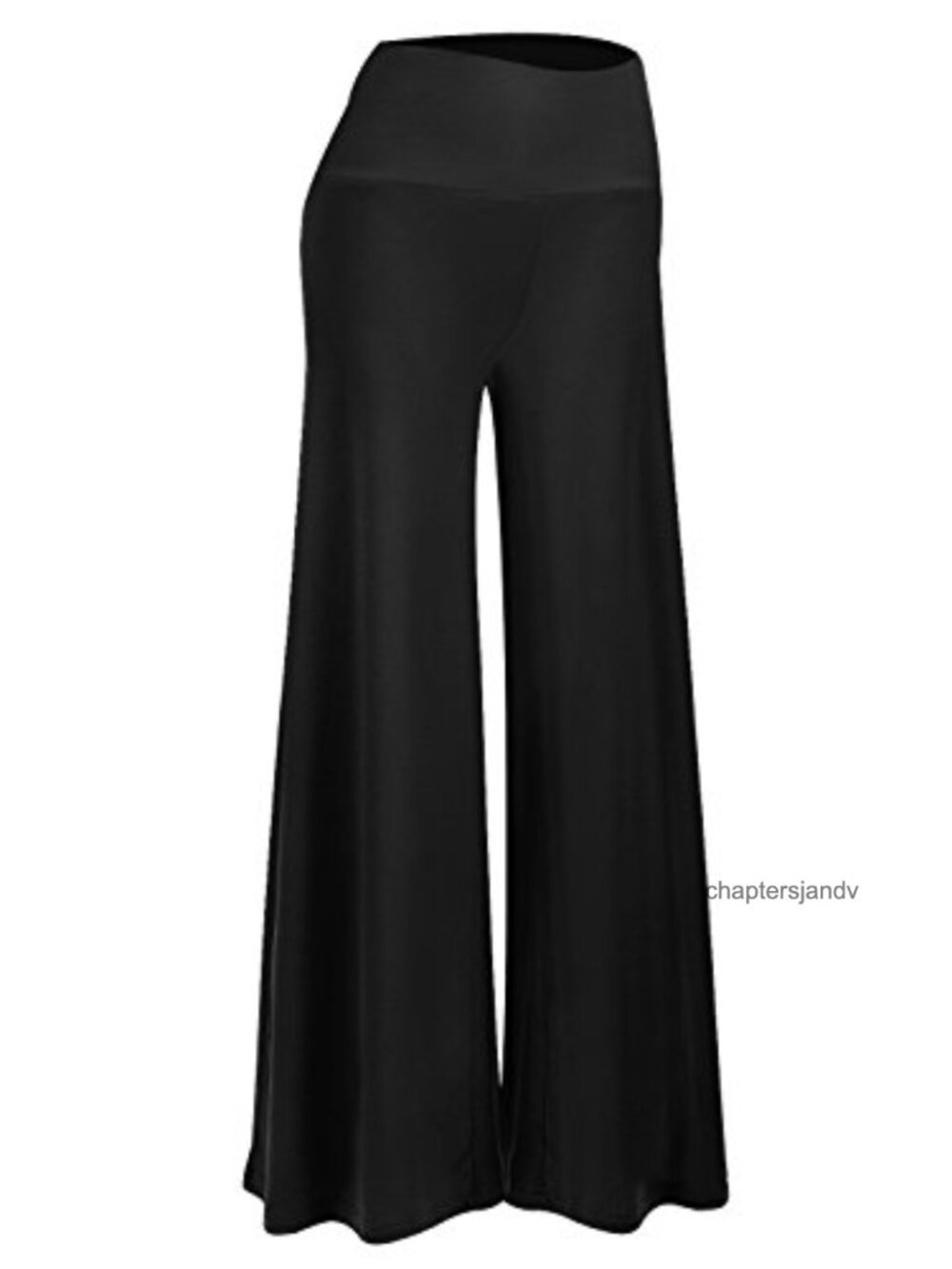 Wide Leg Palazzo Pants High Waist Flowy Comfy Pull On